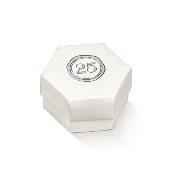 ESAGONO FC 60X40 25 FIBRA BIANCA